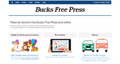 Desktop Screenshot of adbooker.bucksfreepress.co.uk